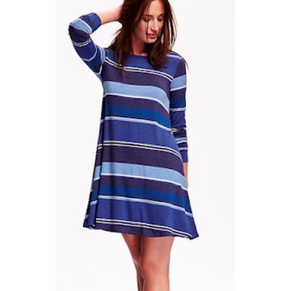 Old Navy Blue striped dress